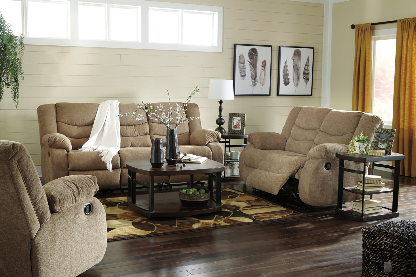 Tulen Sofa, Loveseat and Recliner