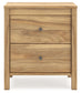 Bermacy Full Platform Panel Bed with Dresser, Chest and Nightstand