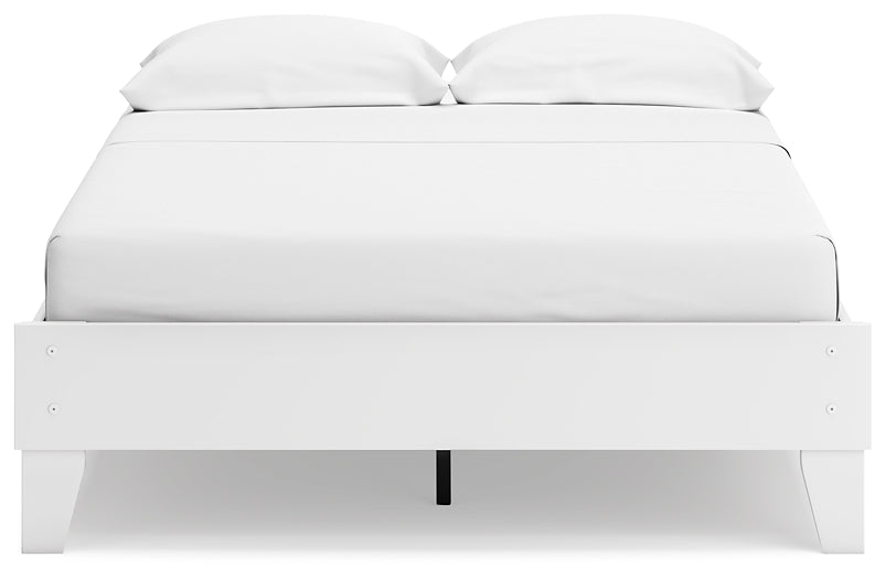 Socalle Full Platform Bed with 2 Nightstands