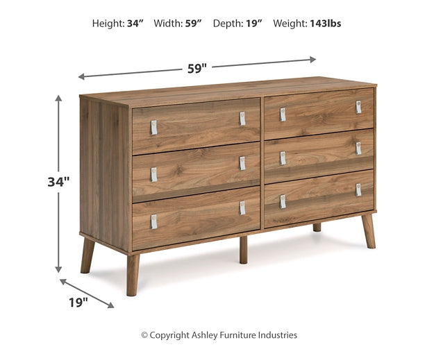 Aprilyn Queen Canopy Bed with Dresser