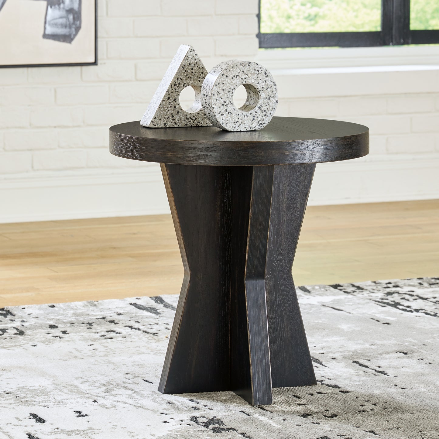 Galliden Round End Table