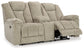 Hindmarsh PWR REC Loveseat/CON/ADJ HDRST