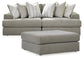 Avaliyah 2-Piece Sectional with Ottoman