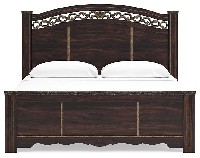 Glosmount Queen Poster Bed